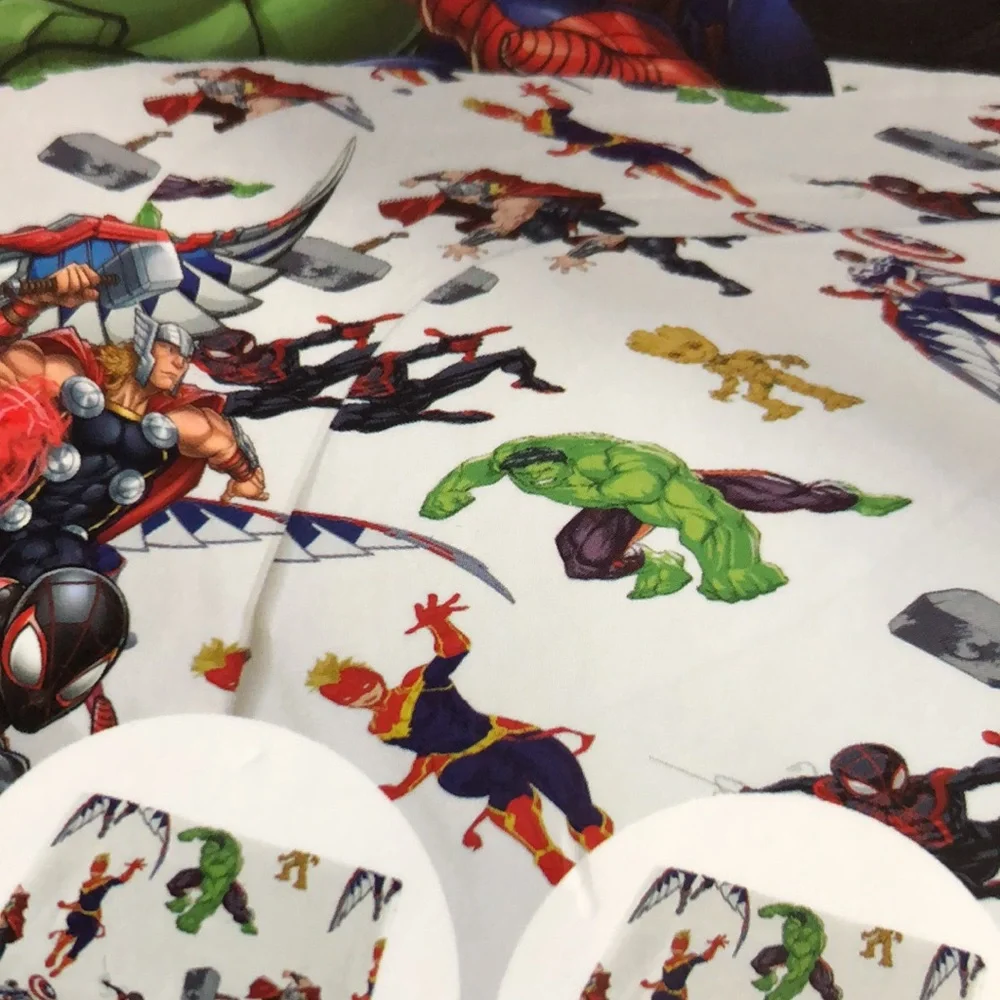 Marvel SUPERHERO Bed Sheet Set - FULL